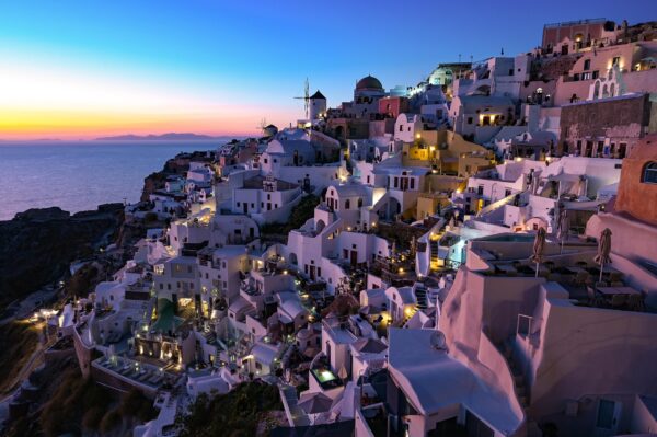Santorini-pôr do sol